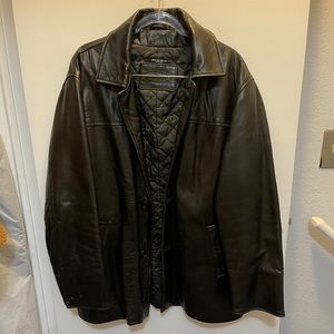 Vintage Rockport Leather Jacket Large